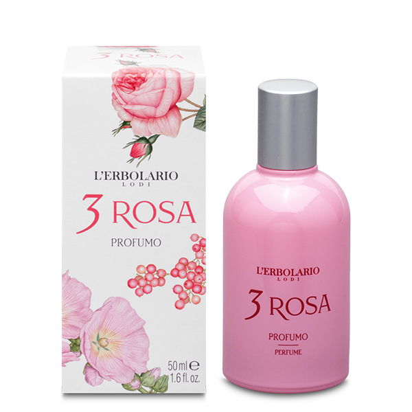 L'Erbolario 3 Rosa Profumo 50 ml - Dolomiti e Natura