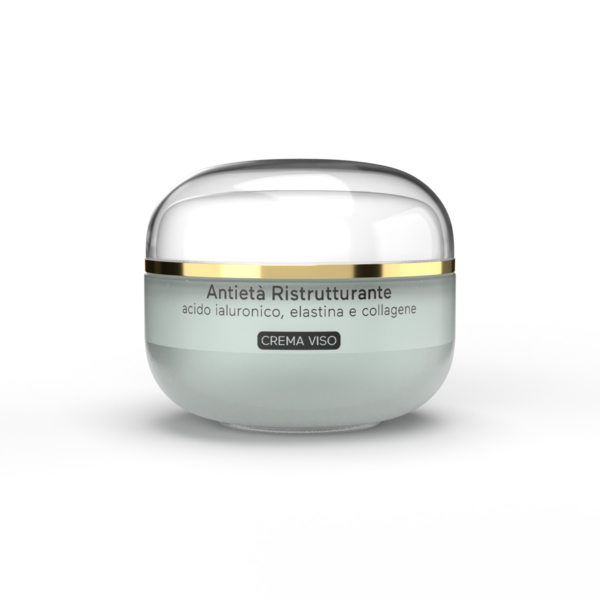 Antietà Ristrutturante Acido Ialuronico, Elastina e Collagene Crema Viso 50 ml - Dolomiti e Natura