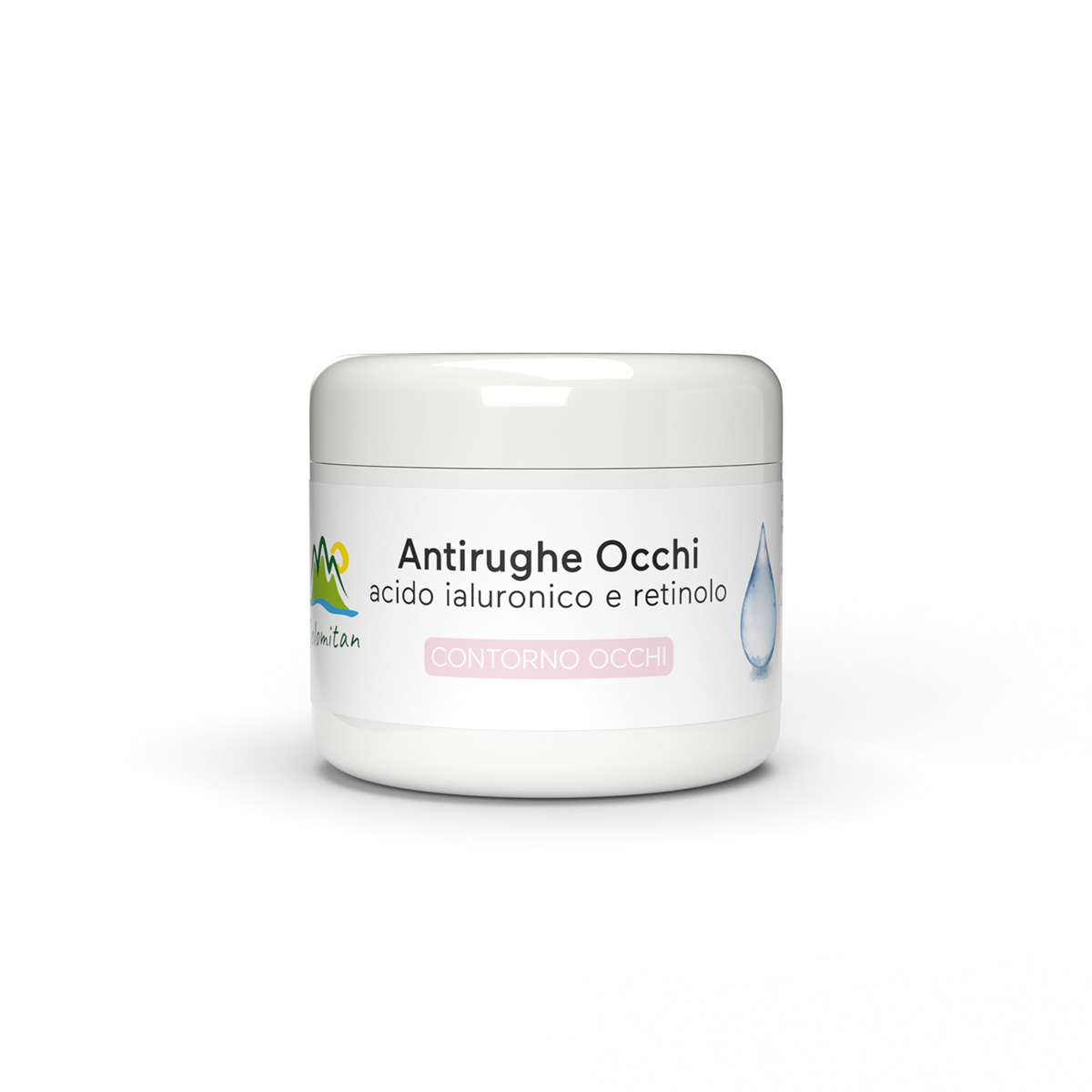 Antirughe Occhi Acido Ialuronico e Retinolo Contorno Occhi 30 ml - Dolomiti e Natura