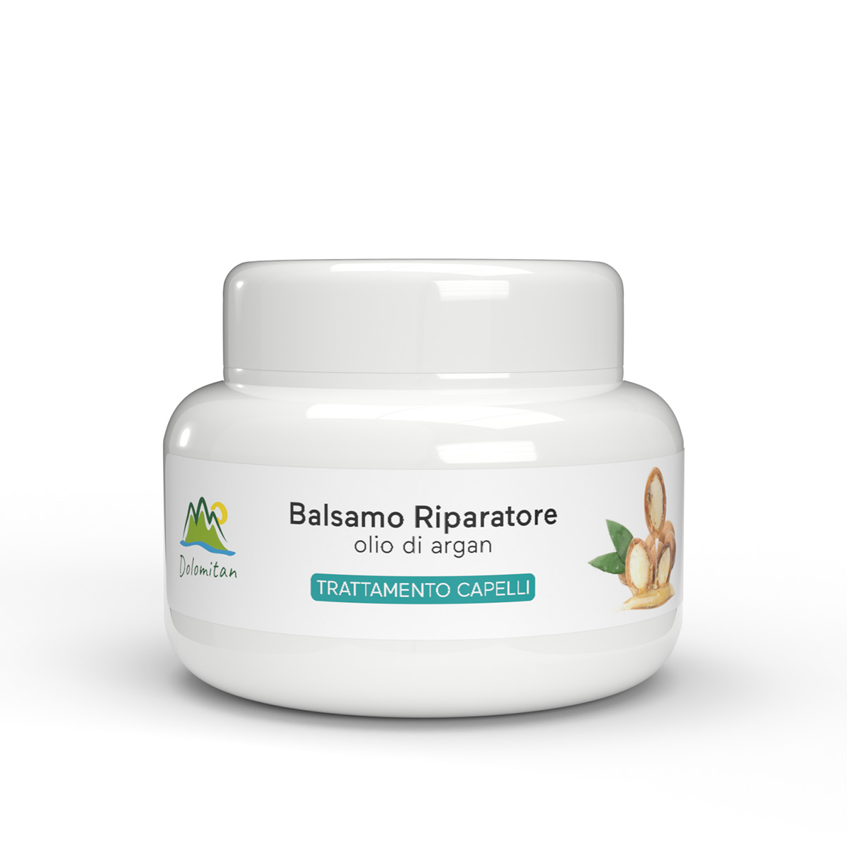 Balsamo Riparatore Olio Di Argan Trattamento Capelli 250 ml - Dolomiti e Natura