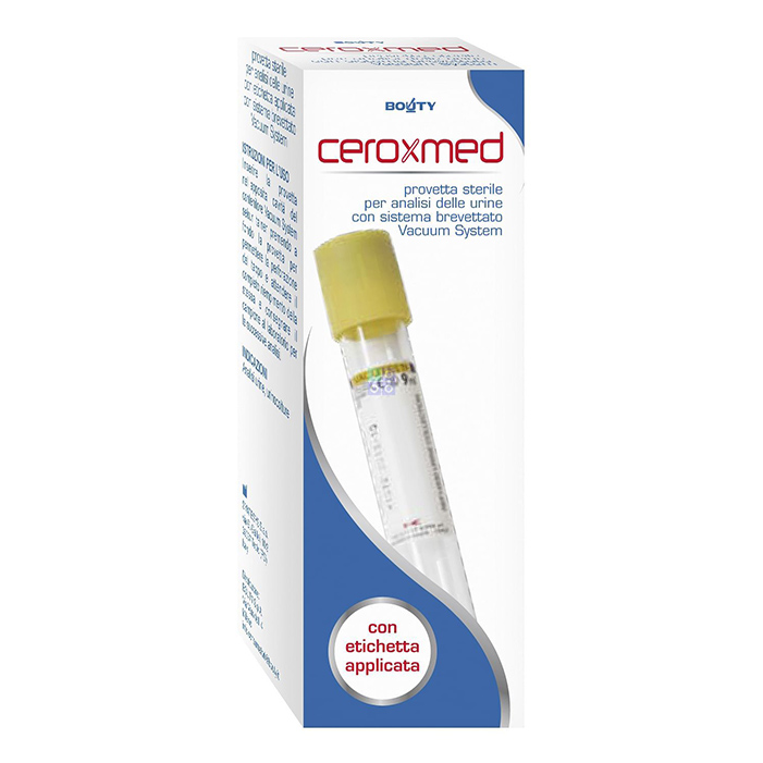 Ceroxmed Vacuum System Provetta Urine - Dolomiti e Natura