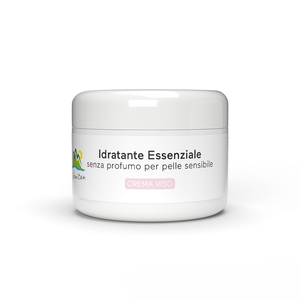 Idratante Essenziale Senza Profumo Per Pelle Sensibile Crema Viso 50 ml - Dolomiti e Natura