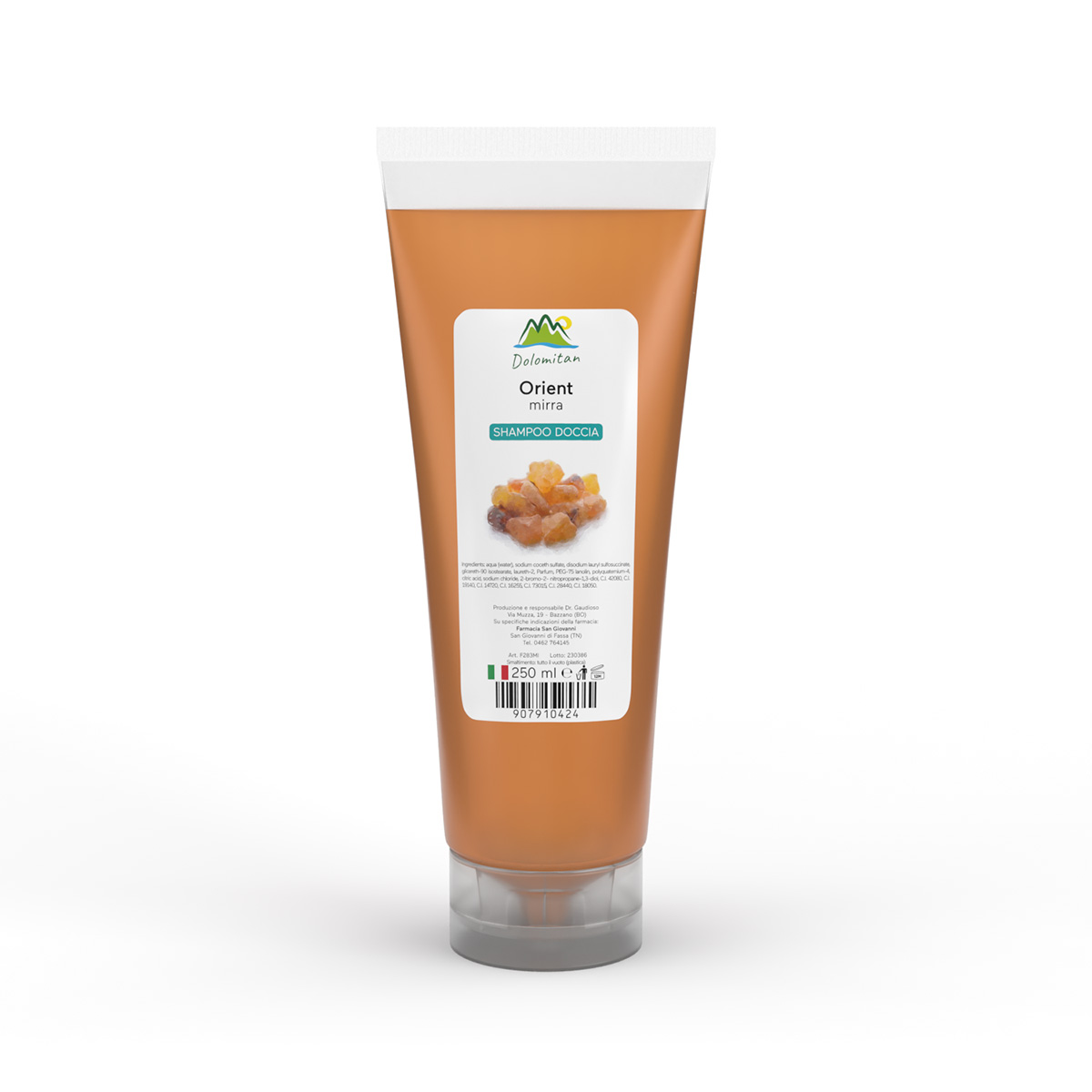 Orient Mirra Shampoo Doccia 250 ml - Dolomiti e Natura
