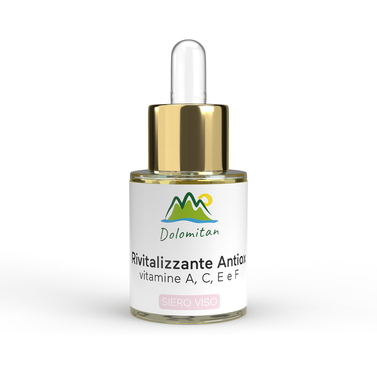 Rivitalizzante Antiox Vitamine A, C, E e F Siero Viso 15 ml - Dolomiti e Natura
