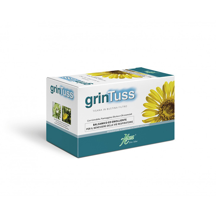 Aboca GrinTuss Tisana 20 Filtri - Dolomiti e Natura