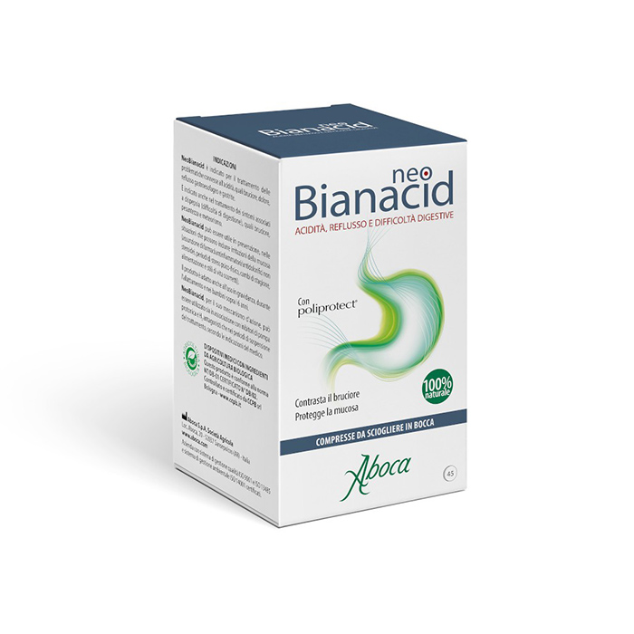 Aboca NeoBianacid 45 Compresse Masticabili - Dolomiti e Natura