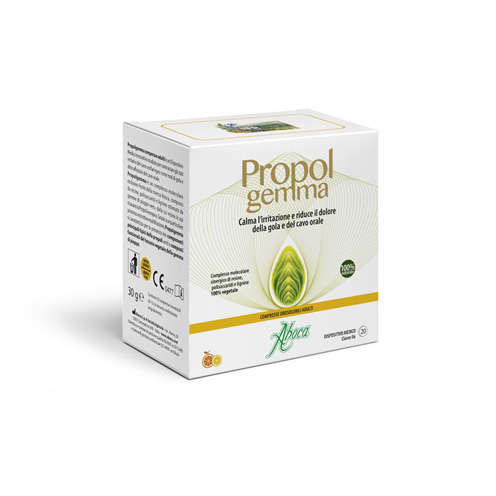 Aboca Propolgemma 20 Compresse Orosolubili - Dolomiti e Natura