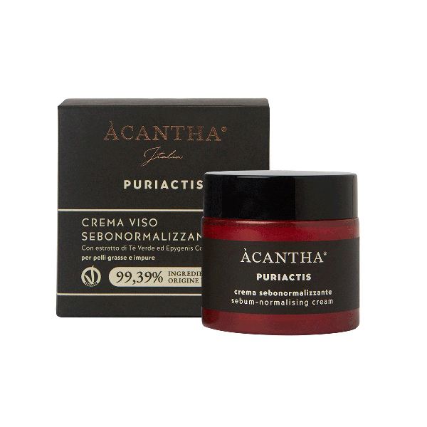 Àcantha Puriactis Crema Sebonormalizzante 50 ml - Dolomiti e Natura