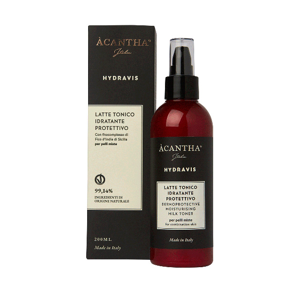 Àcantha Hydravis Latte Tonico Idratante Protettivo 200 ml - Dolomiti e Natura