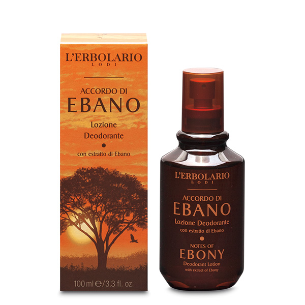 L'erbolario Accordo Di Ebano Lozione Deodorante 100 ml - Dolomiti e Natura