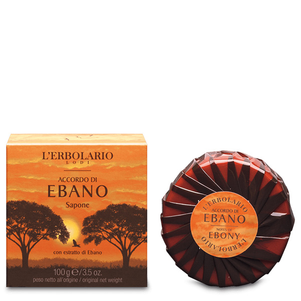L'Erbolario Accordo Di Ebano Sapone 100 g - Dolomiti e Natura