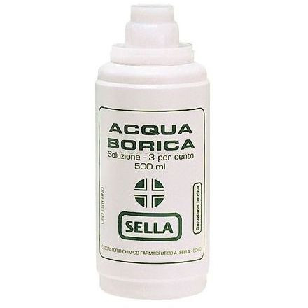 Acido Borico Sella 3% 500 ml - Dolomiti e Natura