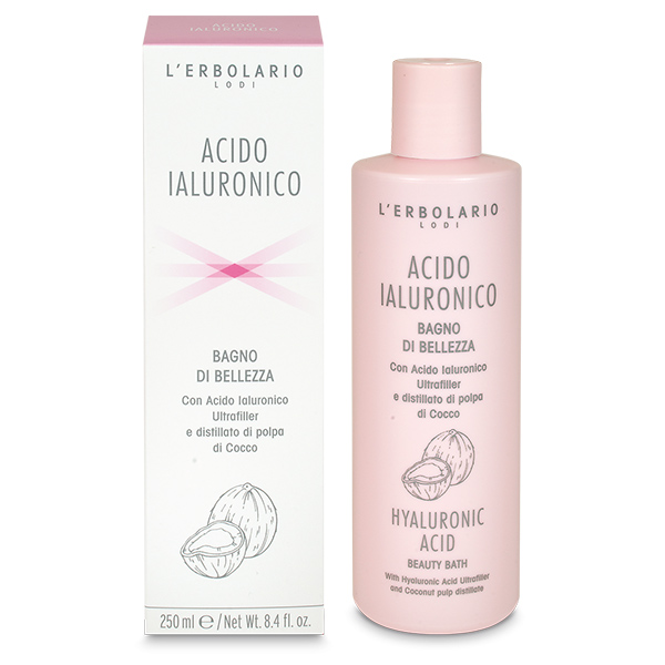 L'Erbolario Acido Ialuronico Bagno Di Bellezza 250 ml - Dolomiti e Natura