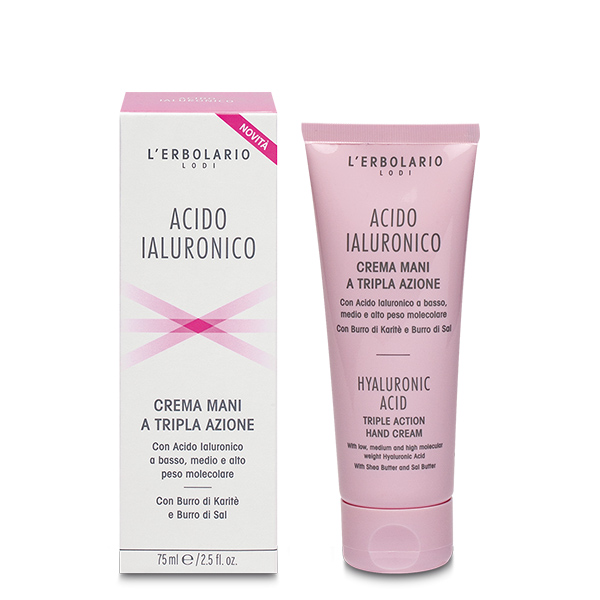 L'Erbolario Acido Ialuronico Crema Mani 75 ml - Dolomiti e Natura