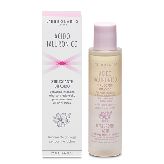 L'Erbolario Acido Ialuronico Struccante Bifasico 125 ml - Dolomiti e Natura