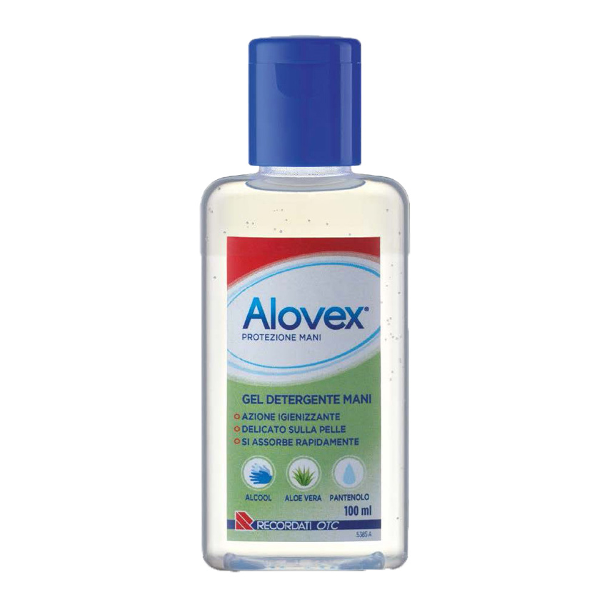 Alovex Protezione Mani Gel Detergente 100 ml - Dolomiti e Natura