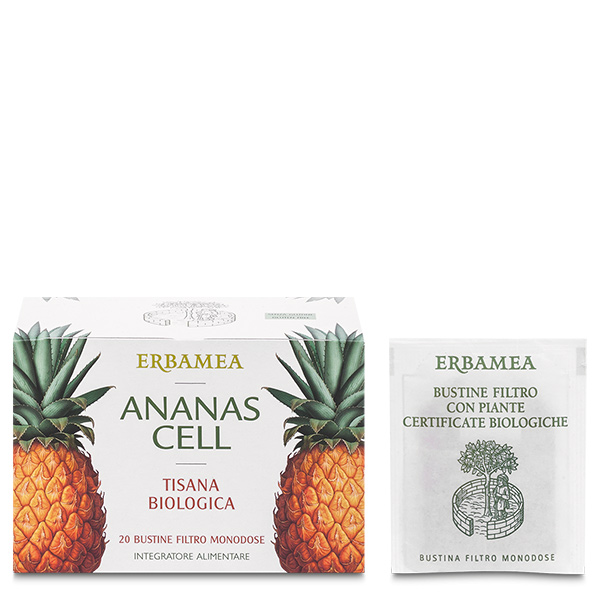 Erbamea Ananas Cell Tisana Biologica 20 Bustine - Dolomiti e Natura