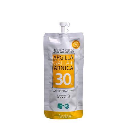 Ardes Linea Ricca Specifica Argilla Gialla + Arnica 30% 50 ml - Dolomiti e Natura