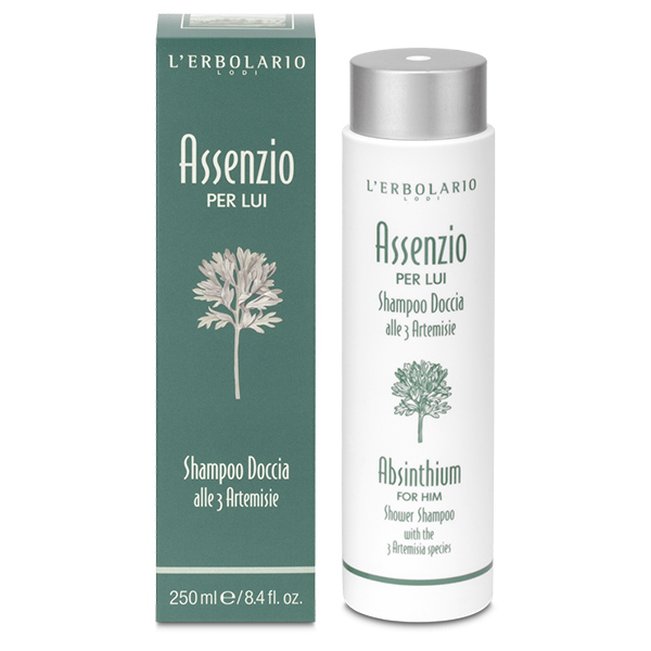 L'Erbolario Assenzio Shampoo Doccia 250 ml - Dolomiti e Natura