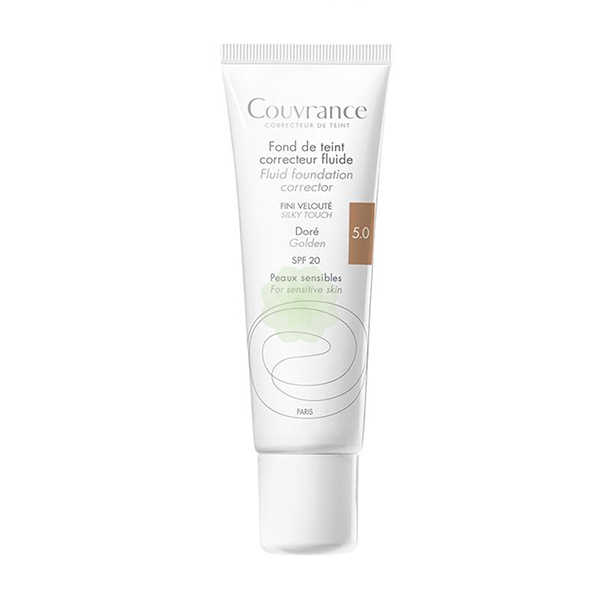 Avène Couvrance Fondotinta Correttore Fluido 5.0 Dorato 30 ml - Dolomiti e Natura
