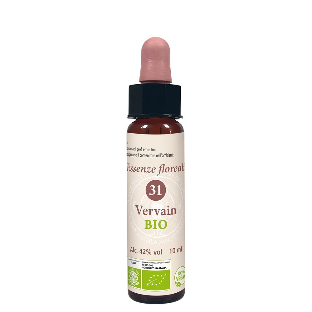 Erboristeria Magentina Essenze Floreali Bio Vervain n° 31 10 ml - Dolomiti e Natura