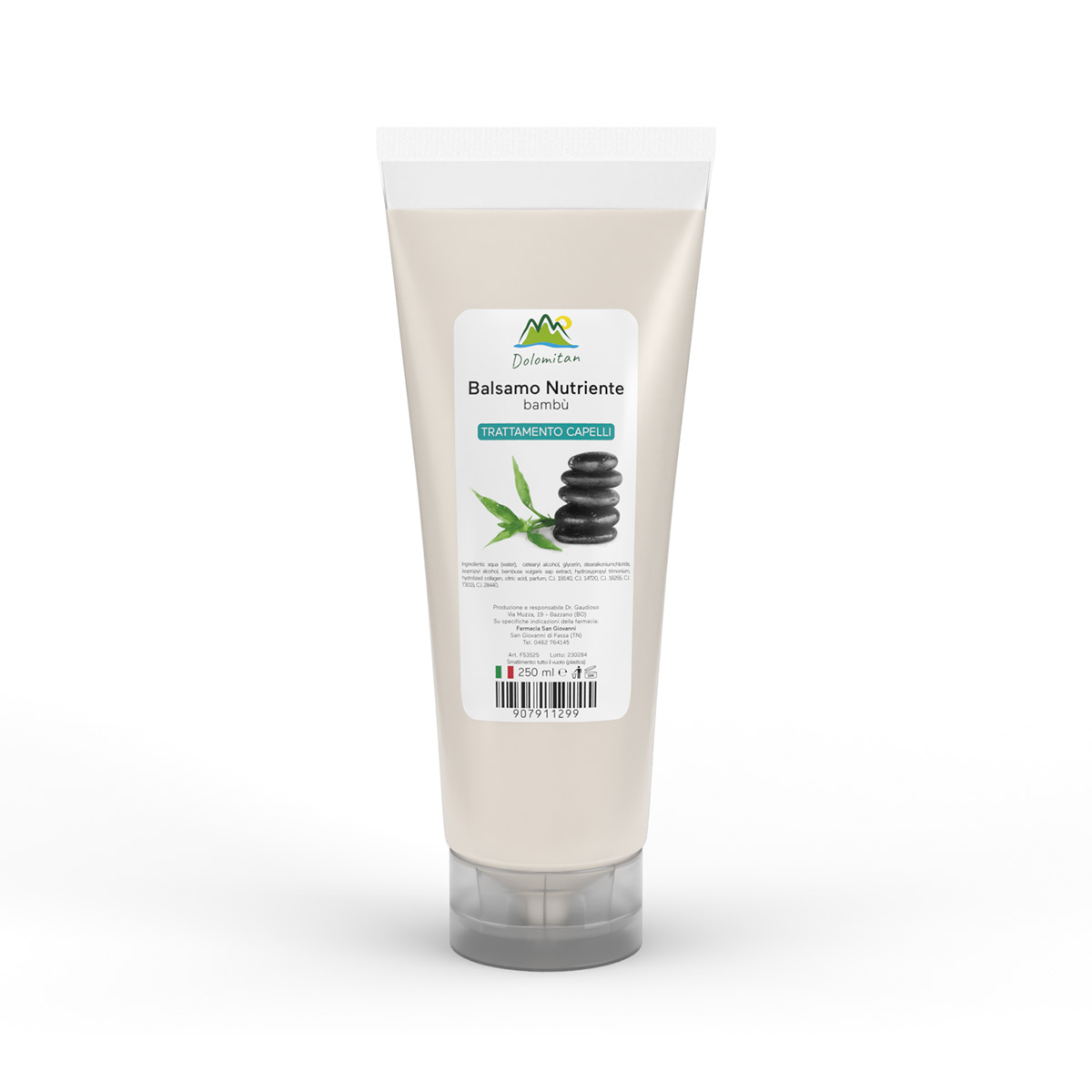Balsamo Nutriente Bambù Trattamento Capelli 250 ml - Dolomiti e Natura