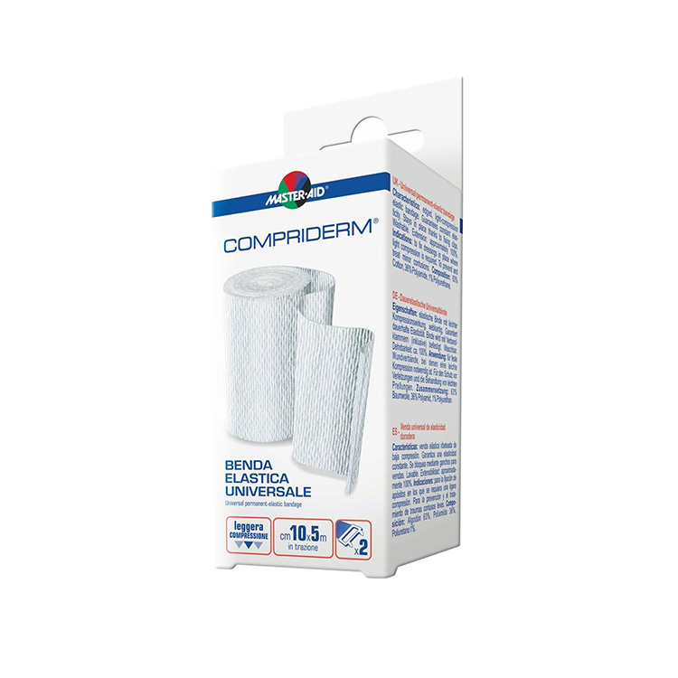Master-Aid Compriderm Benda Elastica cm 10 x 5 m - Dolomiti e Natura