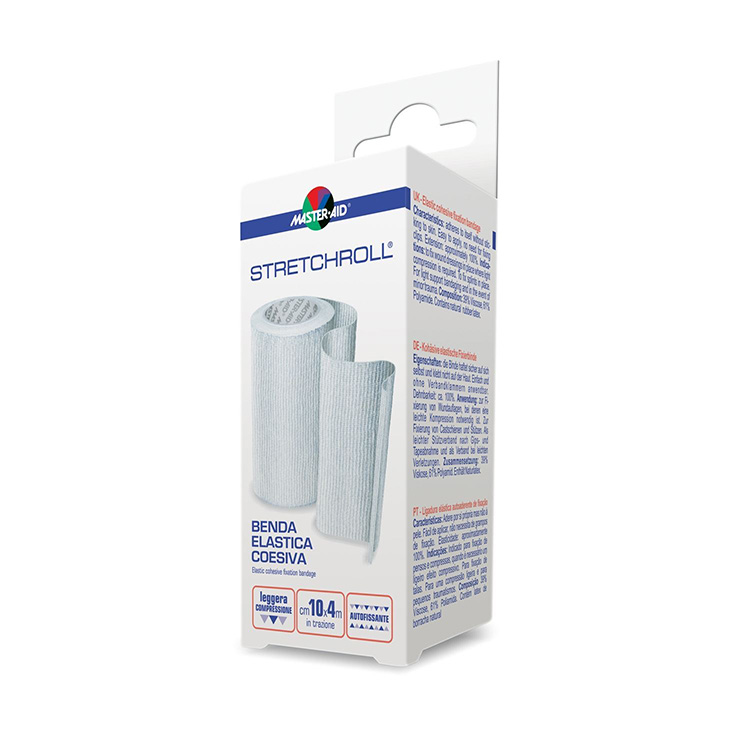 Master-Aid Stretchroll Benda Elastica cm 10 x 4 m - Dolomiti e Natura