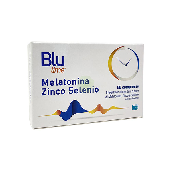 Blu Time Melatonina Zinco Selenio 60 Compresse - Dolomiti e Natura