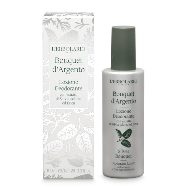 L'Erbolario Bouquet D'Argento Lozione Deodorante 100 ml - Dolomiti e Natura