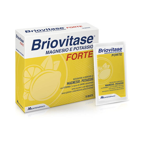 Briovitase Forte Magnesio e Potassio 10 Bustine - Dolomiti e Natura