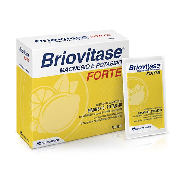 Briovitase Forte Magnesio e Potassio 20 Bustine - Dolomiti e Natura