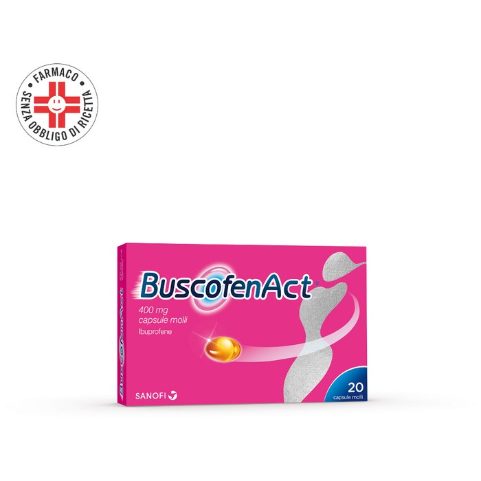 BuscofenAct 20 Capsule 400 mg - Dolomiti e Natura