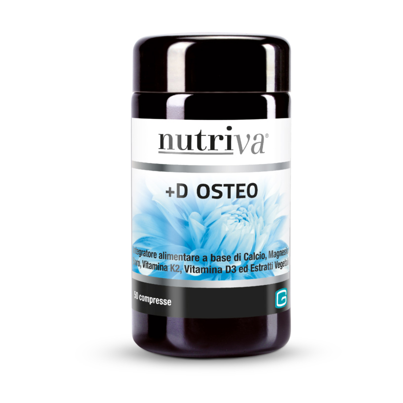 Nutriva +D Osteo 50 Compresse - Dolomiti e Natura
