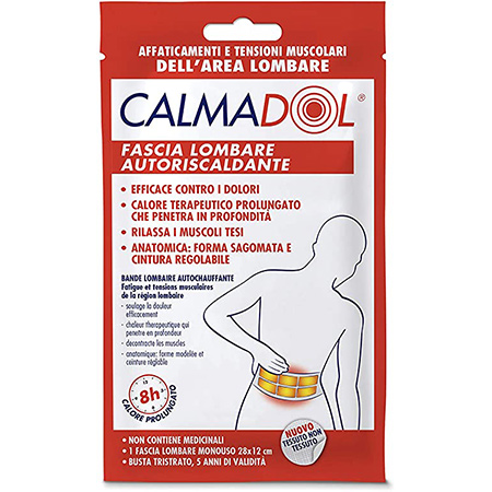 Calmadol Fascia Autoriscaldante Lombare 1 Pezzo - Dolomiti e Natura