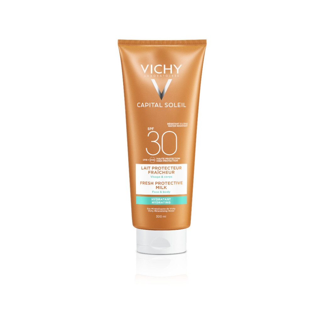 Vichy Capital Soleil Latte SPF 30 Idratante Fresco 300 ml - Dolomiti e Natura