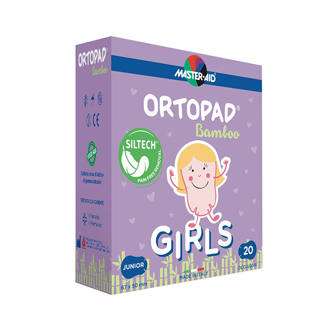Master-Aid Ortopad Girls Cerotti Junior 20 Pezzi - Dolomiti e Natura