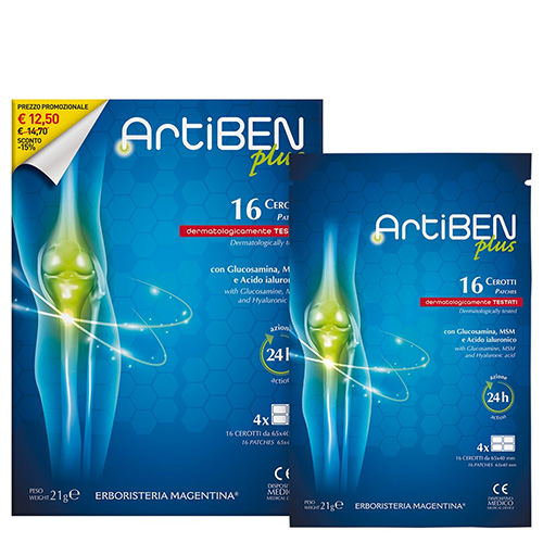 ArtiBEN Plus Cerotto 16 Pezzi - Dolomiti e Natura