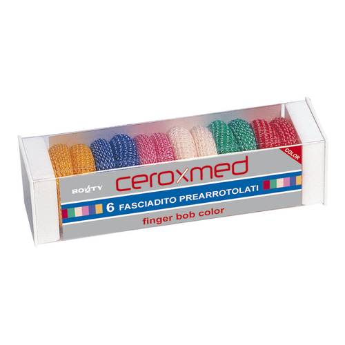 Ceroxmed Cerotto Finger Bob Color 6 Pezzi - Dolomiti e Natura