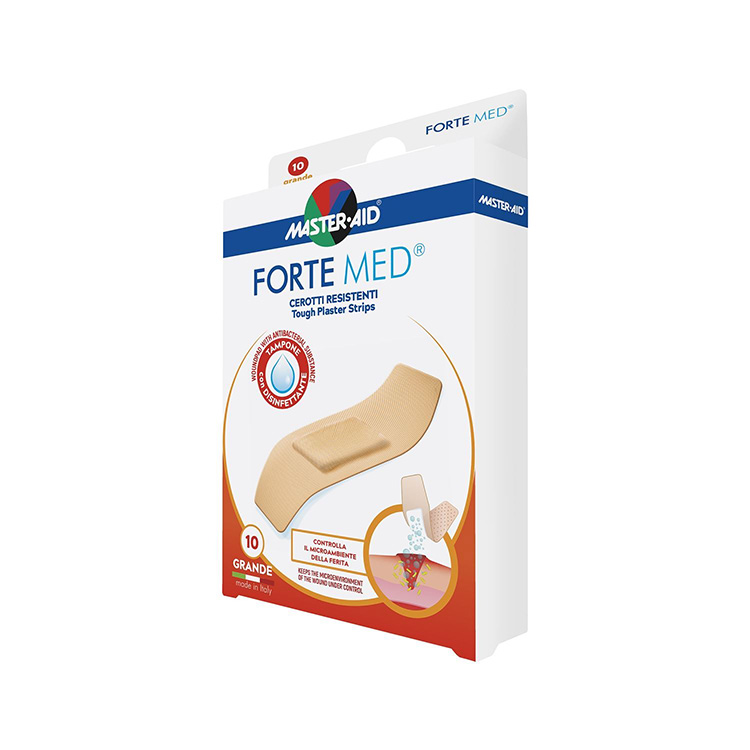 Master-Aid Forte Med Cerotto Grande 10 Pezzi - Dolomiti e Natura