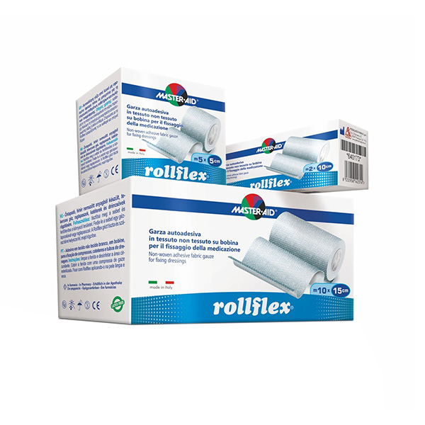 Master-Aid Rollflex Garza Autoadesiva m 2 x 15 cm - Dolomiti e Natura