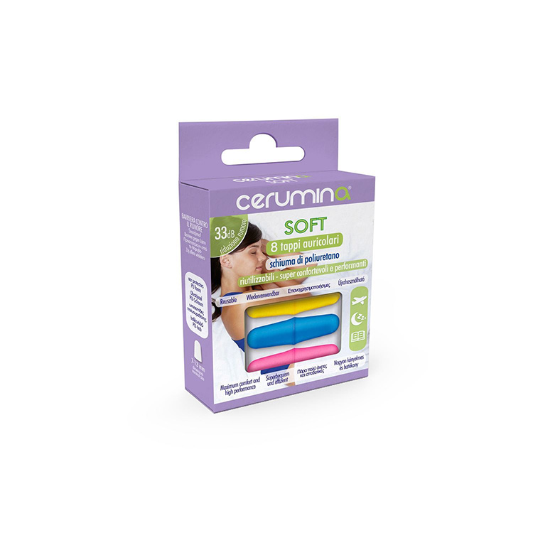 Cerumina Soft Tappi Auricolari 8 Pezzi - Dolomiti e Natura