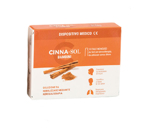 Cinna-Sol Bambini 10 Fiale Da 5 ml - Dolomiti e Natura
