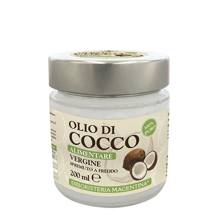 Erboristeria Magentina Olio Di Cocco Alimentare 200 ml - Dolomiti e Natura