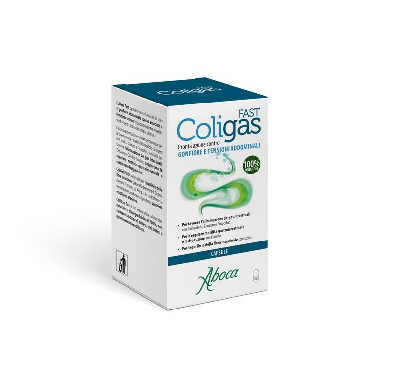 Aboca Coligas Fast 50 Capsule - Dolomiti e Natura
