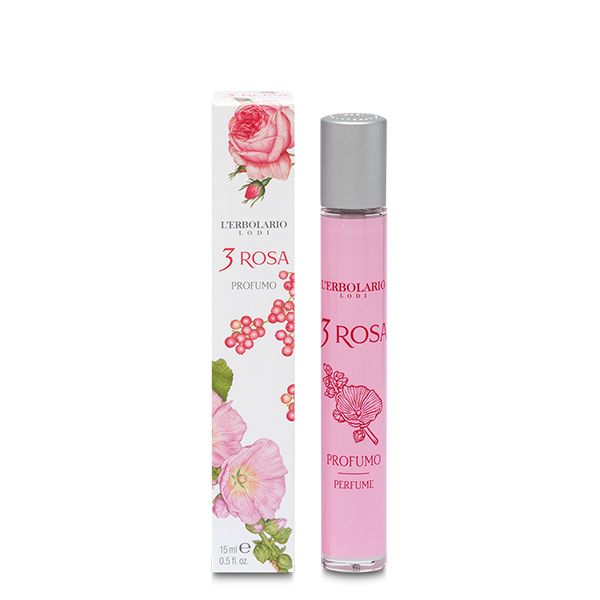 L'Erbolario 3 Rosa Profumo 15 ml - Dolomiti e Natura