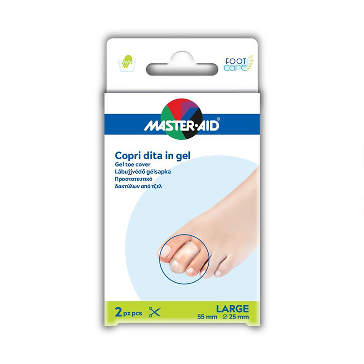 Master-Aid Foot Care Copri Dita In Gel Large 2 Pezzi - Dolomiti e Natura
