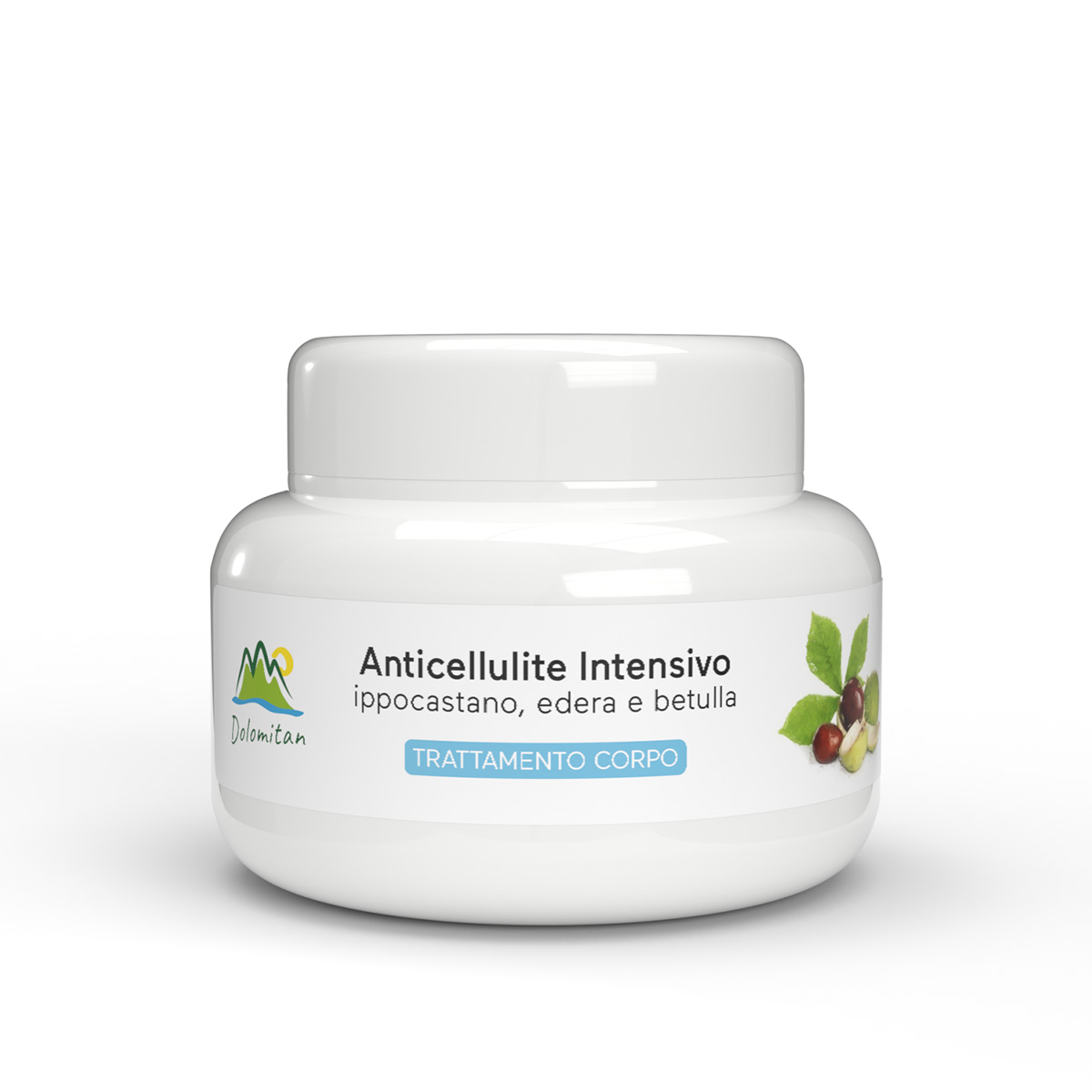 Anticellulite Intensivo Ippocastano, Edera e Betulla Trattamento Corpo 250 ml - Dolomiti e Natura