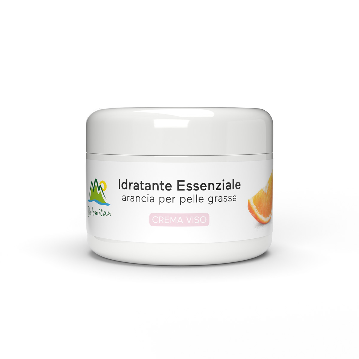 Idratante Essenziale Arancia Per Pelle Grassa Crema Viso 50 ml - Dolomiti e Natura