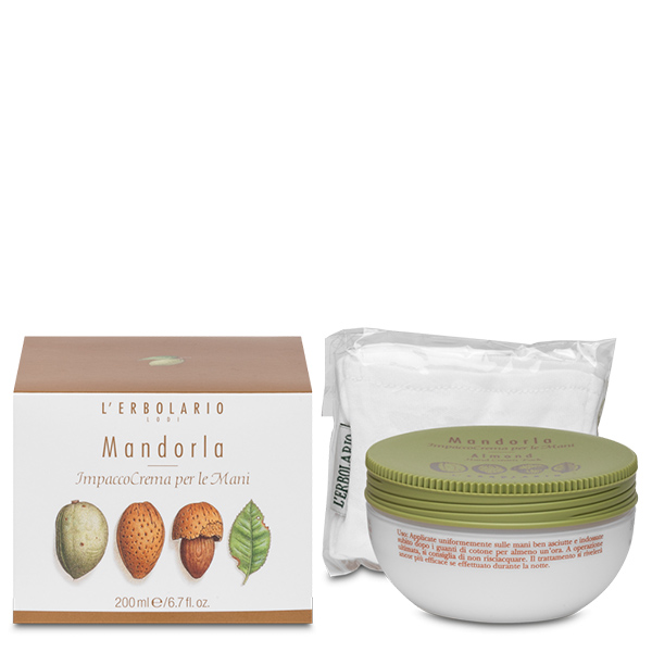 L'Erbolario Mandorla ImpaccoCrema Per Le Mani 200 ml - Dolomiti e Natura